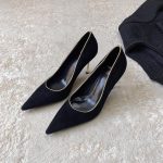 BALMAIN MONETA PUMPS BLACK YN1UA762LDPN