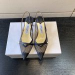 JIMMY CHOO SLINGBACK PUMPS BLACK AMITA45NHD
