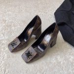 LOUIS VUITTON MADELEINE PUMPS COCOA BROWN 1A8N97