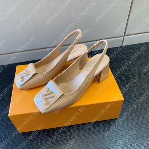 LOUIS VUITTON SLINGBACK SHAKE PUMP NUDE 1AB0QQ - Image 3