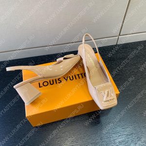 LOUIS VUITTON SLINGBACK SHAKE PUMP NUDE 1AB0QQ - Image 5