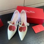 ROGER VIVIER PUMPS LEATHER WHITE RVW53824