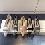 SERGIO ROSSI POINTED-TOE PUMPS LEATHER ROSE GOLD A78950MN