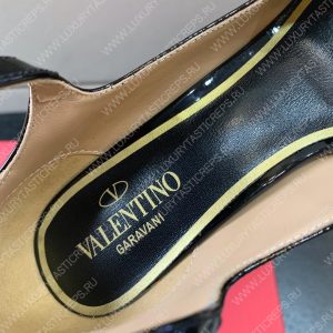 VALENTINO TAN-GO PATENT PUMP BLACK 2W2S0FW5VNEI16 - Image 3