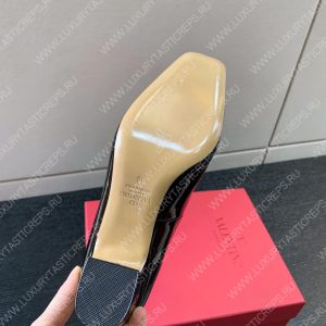 VALENTINO TAN-GO PATENT PUMP BLACK 2W2S0FW5VNEI16 - Image 8