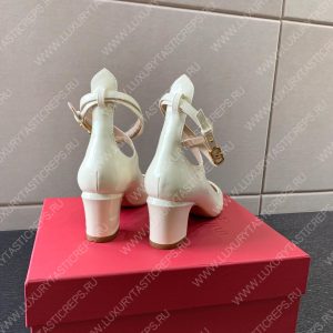 VALENTINO TAN-GO PATENT PUMP WHITE 2W2S0FW5VNEI16 - Image 3