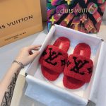 LOUIS VUITTON PASEO FLAT COMFORT MULE RED/BLACK 1A8VGH