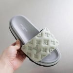 LOUIS VUITTON POOL PILLOW FLAT COMFORT MULE WHITE 1AABKU