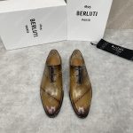 BERLUTI OXFORDS BROWN S0770-V1