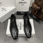BERLUTI GASPARD GALET BLACK 76008-V1