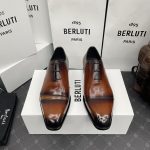 BERLUTI ALESSANDRO DEMESURE OXFORD INTENSE COCOA S5864-V2
