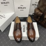 BERLUTI ALESSANDRO GALET SCRITTO TOBACCO S4505-V2