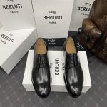 BERLUTI ALESSANDRO GALET SCRITTO BLACK S4505-V2