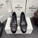 BERLUTI ALESSANDRO DEMESURE OXFORD NOIR S5864-V2