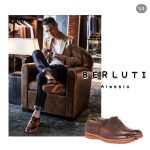 BERLUTI ALESSANDRO DEMESURE OXFORD DARK BROWN S5581-V1