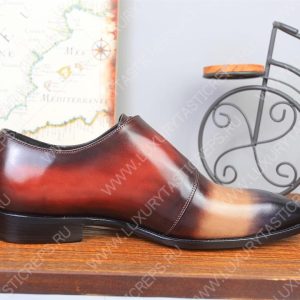 BERLUTI LEATHER M0NK SHOE MULTICOLOR S4113-V2 - Image 7