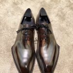 BERLUTI LORENZO STELLAR OXFORD BLACK S4342-K1