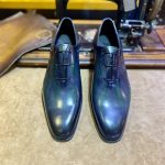 BERLUTI ALESSANDRO GALET SCRITTO OXFORD BLACK S4505-V2