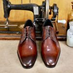 BERLUTI SCARS DEMESURE OXFORD BROWN S4690-V2