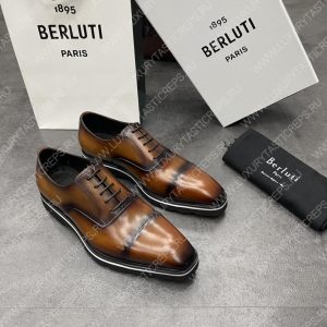 BERLUTI INFINI COUTURE OXFORD INTENSE COCOA S5704-V1 - Image 3