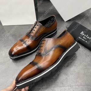 BERLUTI INFINI COUTURE OXFORD INTENSE COCOA S5704-V1 - Image 5