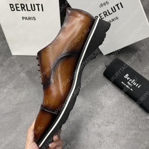 BERLUTI INFINI COUTURE OXFORD INTENSE COCOA S5704-V1 - Image 8