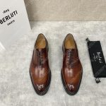 BERLUTI DEMESURE OXFORD INTENSE COCOA S5803-V1