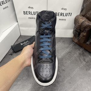 BERLUTI PLAYOFF SNEAKER BLACK GREY S5798-V1 - Image 6