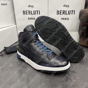 BERLUTI PLAYOFF SNEAKER BLACK GREY S5798-V1 - Image 8