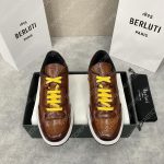BERLUTI SNEAKERS BROWN S5867