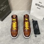 BERLUTI SNEAKERS BROWN S5798