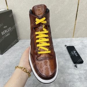 BERLUTI SNEAKERS BROWN S5798 - Image 7