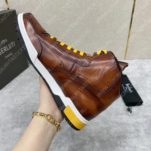 BERLUTI SNEAKERS BROWN S5798 - Image 8
