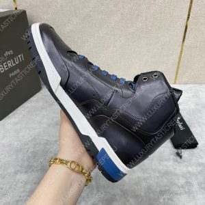 BERLUTI SNEAKERS BLACK S5798 - Image 8