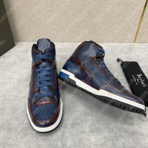 BERLUTI SNEAKERS BLUE S5798 - Image 4