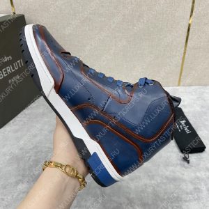 BERLUTI SNEAKERS BLUE S5798 - Image 8