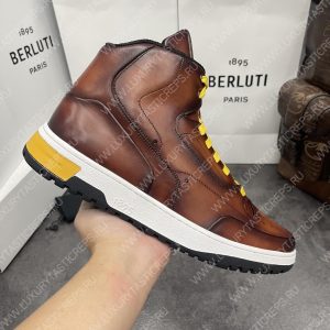 BERLUTI PLAYOFF SNEAKER BROWN S5798-V1 - Image 6