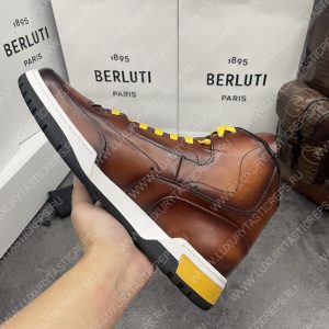 BERLUTI PLAYOFF SNEAKER BROWN S5798-V1 - Image 8