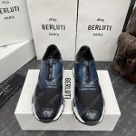 BERLUTI SNEAKERS BLUE S5779