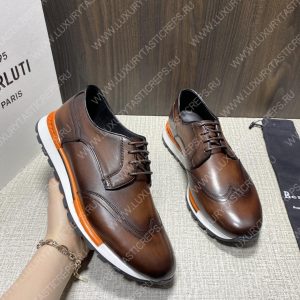 BERLUTI SNEAKERS BROWN S5500 - Image 3