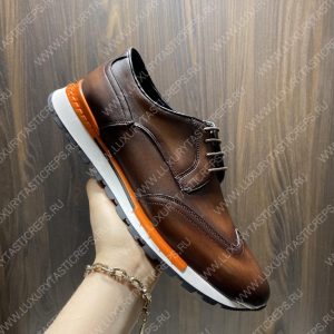 BERLUTI SNEAKERS BROWN S5500 - Image 5