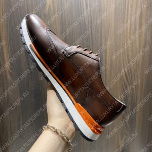 BERLUTI SNEAKERS BROWN S5500 - Image 7