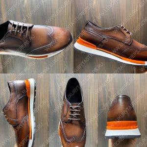 BERLUTI SNEAKERS BROWN S5500 - Image 8
