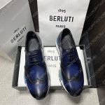 BERLUTI SNEAKERS BLUE S5500