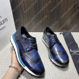 BERLUTI SNEAKERS BLUE S5500 - Image 3