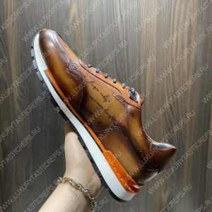 BERLUTI SNEAKERS BROWN S5600 - Image 8