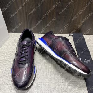 BERLUTI SNEAKERS MAROON S5600 - Image 4