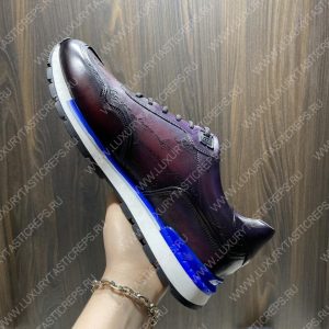 BERLUTI SNEAKERS MAROON S5600 - Image 8