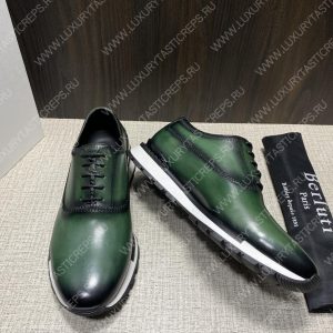 BERLUTI SNEAKERS GREEN S7000 - Image 4
