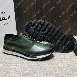 BERLUTI SNEAKERS GREEN S7000 - Image 5